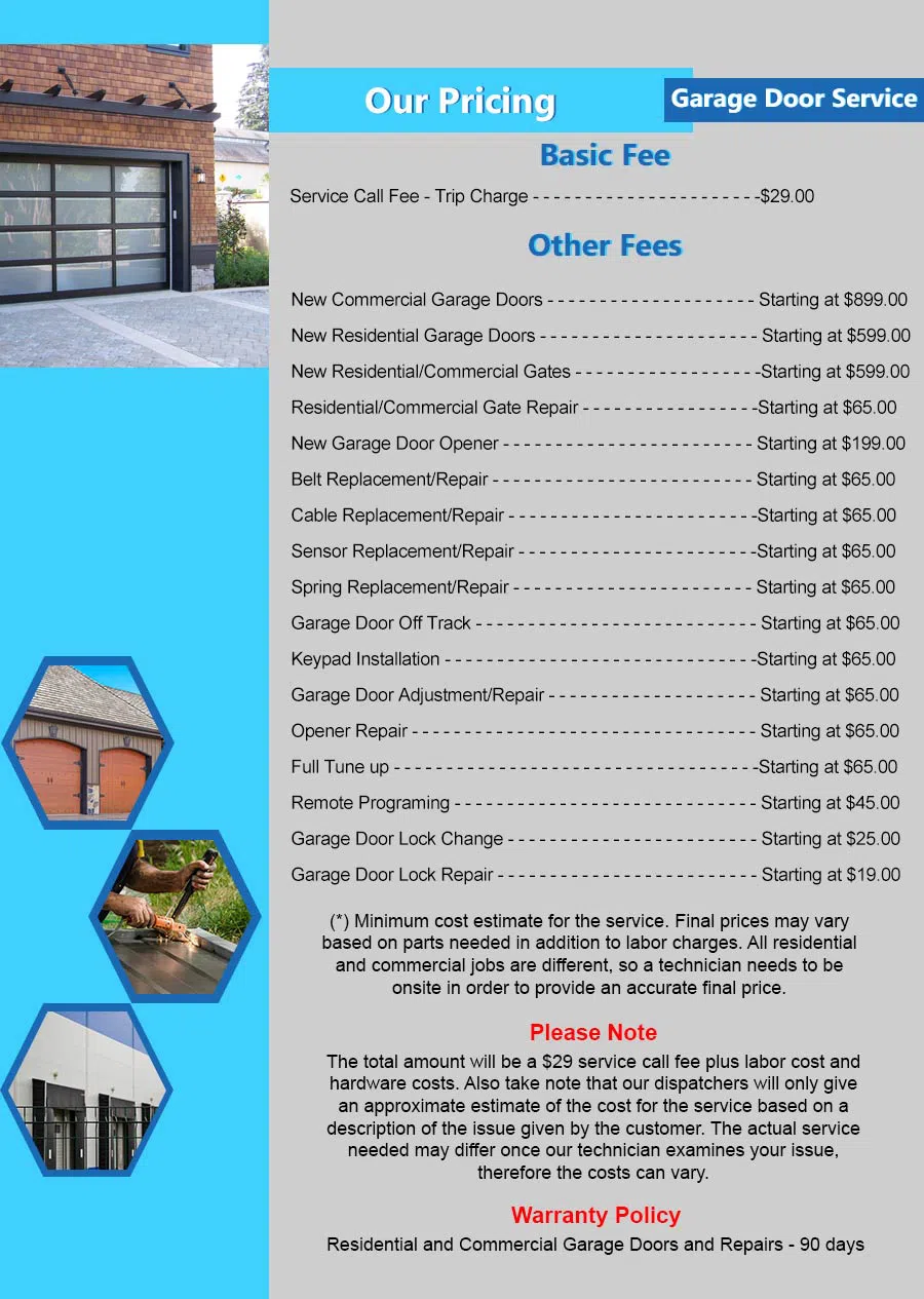 Capitol Garage Door Service Westlake, OH 440-261-4212 - pricelist4